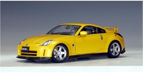 Amazon Autoart 1 18 レーシングシリーズ 日産 フェアレディz Z33 ニスモ Sチューン 02 イエロー 完成品 ミニカー ダイキャストカー ホビー