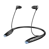 Wireless Neckband Headset, ELEGIANT IPX 4 Waterproof Earphones Bluetooth Headphones for iPhone 8 7 6S Android and more Black [12-hour play/talk time, incoming call vibration, magnetic design]
