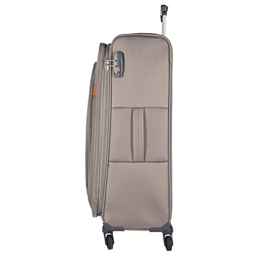 Samsonite NCS Caphir Spinner Valigia 2/4 ruote set di 3pzs. walnut cognac -  Miglioritrolley.it