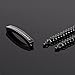 Oinsi Merry Christmas Gift -Stainless Steel Cremation Bracelet Ashes Holder Keepsake Jewelry with Gift Box (Black)