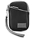 USA Gear Small Digital Camera Case with Wrist Strap, Belt Loop - Camera Case Small Compact Compatible with Canon Powershot Elph, Pouch G7 Mark iii, Nikon Coolpix, Cybershot, Pixpro & More (Black)