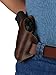 New Barsony Brown Leather Pancake Gun Holster for Mini/Pocket 22 25 32 380