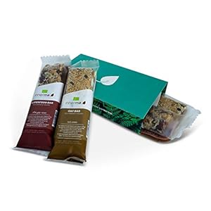 INNERME – Oat Bars (2 x 40 g) + Superfood Bars (2 x 40 g) – vegan & biologische mueslirepen – zonder geraffineerde…
