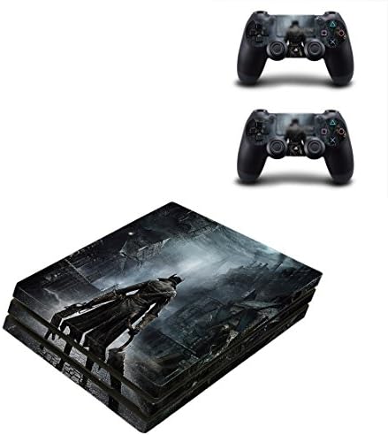 LLC Integral - Style Decal Cover for Sony PlayStation 4 slim PS4 Console Gamepad pack Sticker + 2 Skins stickers for dualshock 4 Controller (Blood)