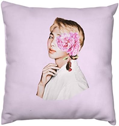 AnFuK Namjoon Throw Pillowcase Square Pillow Cover 18x18 Inch