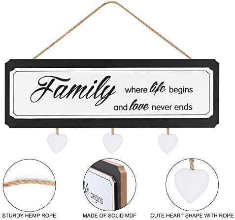 Colorful home decor sign with the word "Worth" in a playful font, priced at $13.99.