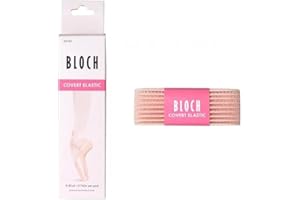 Bloch Unisex Covert Ballet Shoe Elastic