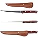 Gone Fishing Gone Fishing Fillet Knife With Sheath 12.25 Inches Fillet Knife, Brown