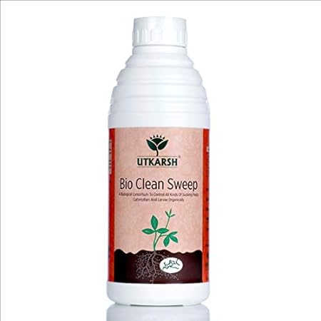 Utkarsh Bio Clean Sweep (250ml) (A Biological Consortium to Control All Kinds of Sucking pests, catterpillars and Larvae organically)