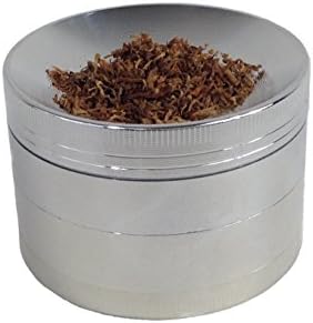 Premium Quality Buddha Bowl Herb &amp; Tobacco Grinder With Pollen Catcher - New Concave Design - Heavy Duty &amp; Durable Aluminum Alloy Construction - Rare Earth Magnetic Stay-In-Place Lid