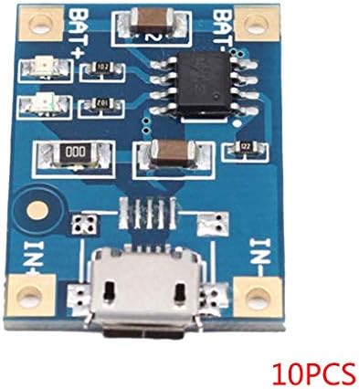 Luckiests 10Pcs/5Pcs/2Pcs TP4056 1A Lithium Battery Charging Board Module Lithium Battery Charger Mini USB Interface
