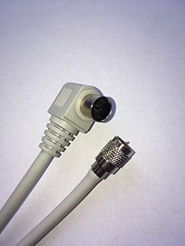 1本 100 品質保証 おもちゃ 10m 丸型ねじ込み 新作製品 世界最高品質人気 ペット用品 アンテナケーブル B07rlpx59n 正規品送料無料 ｌ型プッシュコネクタ付 2414 10g 100 品質保証 激安超特価