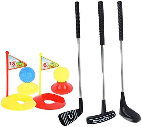 Deluxe Kids Golf Clubs Set, Exercise Play Golfer Sports Kit, 12Piece Set for Promotion of Kids Physical and Mental Development Deluxe Kids Golf Clubs Set, Exercise Play Golfer Sports Kit, 12Piece Set for Promotion of Kids Physical and Mental Development
