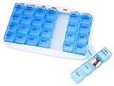Apex Medichest - 4 Times Per Day, 7 Days Per Week Medication Planner