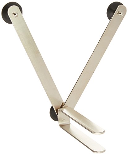 Sammons Preston 3010 Folding Pan Holder, Pot Stabilizer for One-Handed
Stirring, Secure and Stable Kitchen Aid for Pan and Pot Turn
Prevention, Spill Prevention for Stove Top Cooking