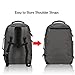 Hynes Eagle Travel Backpack 40L Flight Approved Carry On Men's Large Cabin Weekender Laptop Backpack Women's 15.6 inches Grey with 3PCS Packing Cubes