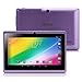 iRULU eXpro X1 7 Inch Google Android Tablet PC, 1024x600 Resolution, 16GB Nand Flash, Wi-Fi, Games, Dual Cameras (Purple)