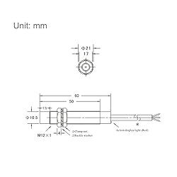 Haldzemo Inductive Proximity Sensor M12