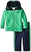 adidas Baby Boys' Zip Hoodie and Pant Set, Adi Lucid Green, 12 Months