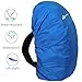 Jepeak 35L Nylon Waterproof Backpack Rain Cover Rucksack Water Resist Cover for Hiking Camping Traveling Outdoor Activities, Blue