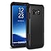 Galaxy S8 Case, Three Layer [PC+TPU+PC] Rugged Drop Resistance Shock Absorption All-round Protective Case for Samsung Galaxy S8 -2017 – Black