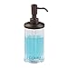 iDesign Alston BPA-Free Plastic/Steel Refillable Soap Dispenser - 2.75