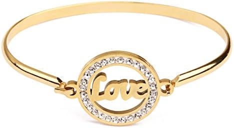 Ckysee Jewelry Gold Plated Bracelet with multi-style cubic zircon Bangle, Fashion Jewelry Bracelet for Women