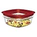 Rubbermaid New Premier Food Storage Container, 1.25-Cup, Clear