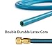 GLOUE 75FT Garden Hose,Solid Brass Connector,2017 Update Strongest Hose,Sealing Rings,Durable Latex Core and Strength Fabric Polyester for Cars Expandable Hose,addition a Portable Quick Connector