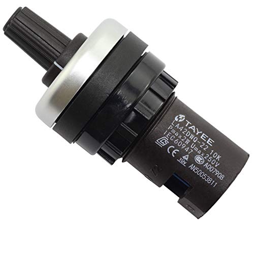 Magic&shell 1PC LA42DWQ-22 10K Ohm Variable Speed Drive Potentiometer Frequency Converter VSD VFD IP65 - Thumbnail 5