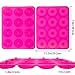 Donut Pan Mold, 24-Cavity Silicone BPA-Free Doughnut Baking Cake Bagel Mold