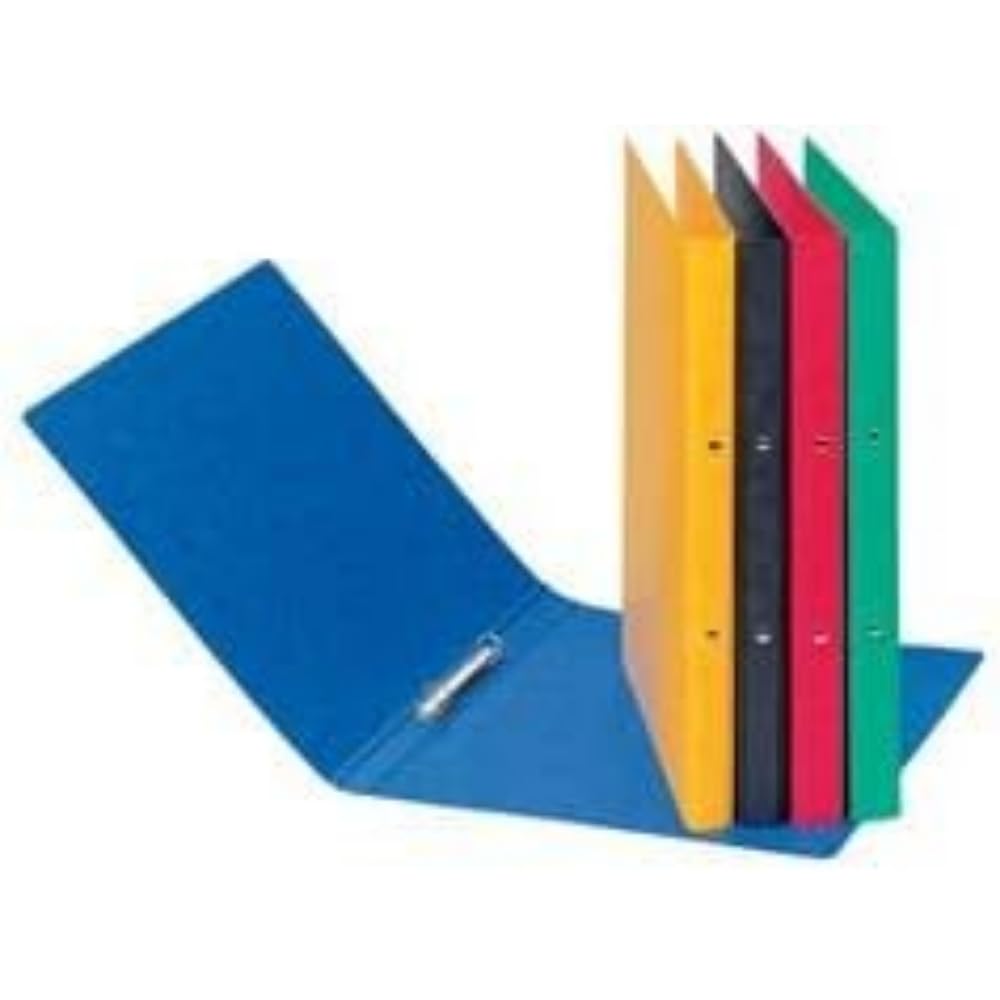 Pagna 44096 Desk A4 Ring Binder 16 mm Crisp Stripes Ribbon, Yellow