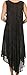 Sakkas 515DNew - Mariko Stonewashed Caftan Dress/Cover Up - Black - One Size Regular