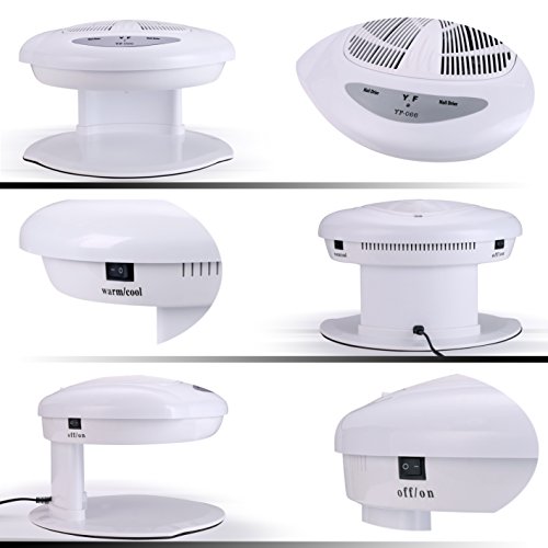 Professional Air Nail Fan Dryer Manicure Salon Equipment Hot and Cold Dual-Use Automatic Induction - Thumbnail 5