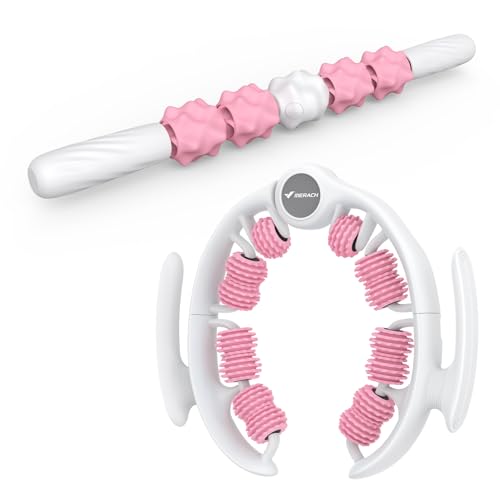 MERACH Cellulite Massage Tool Push Pull Roller Leg