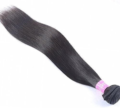 Wholesale Brazilian Virgin Straight Human Hair Weave One Bundle, 100% Unprocessed Virgin Human Hair Extensions 7A Grade Natural Color (18)