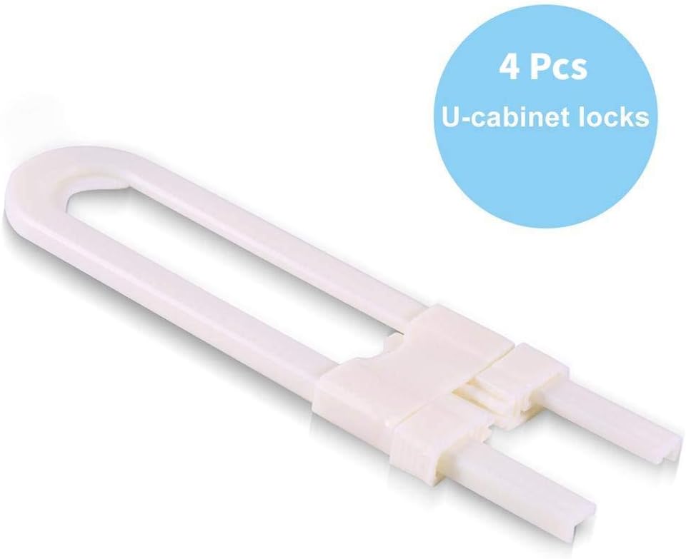 Cerraduras Gabinete Deslizantes Forma de U Cerraduras Seguridad Niños