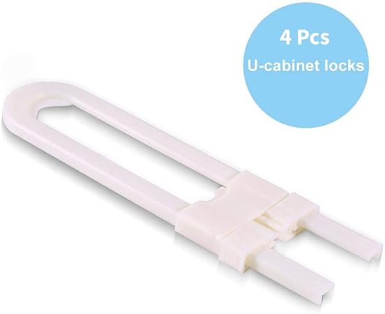 Cerraduras Gabinete Deslizantes Forma de U Cerraduras Seguridad Niños