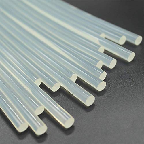 Samoii All Purpose Hot Melt Glue Stick - Mini Hot Glue Gun Sticks - 3"L x 0.7" D Hot Melt Glue Sticks Adhesive Almost for All Materials for Kids Adults DIY Sealing Repairing -100/ Pack