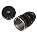Thermo Lenscup with Stainless Steel Insulated Tumbler (Modeling 1:1 Canon EF 24-105mm f/4L IS USM Lens), 11oz