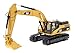 Caterpillar CAT 336D L Hydraulic Excavator with Operator 1/50 by Diecast Masters 85241