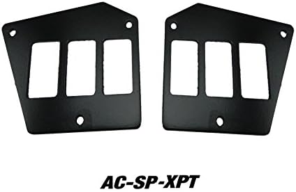 RZR XP1000 Turbo XPT 1000 BLACK Digital Dash Switch Plate #AC-SP-XPT