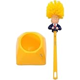 Toilet Brush Funny Toilet Supplies Bathroom Cleaning Tools WC Borstel Donald Trump Toilet Brush Base Home Hotel Bathroom Clea