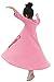 FTSUCQ Girls Casual Swing Special Occasion Printed Cotton Loose Maxi Dresses Pink