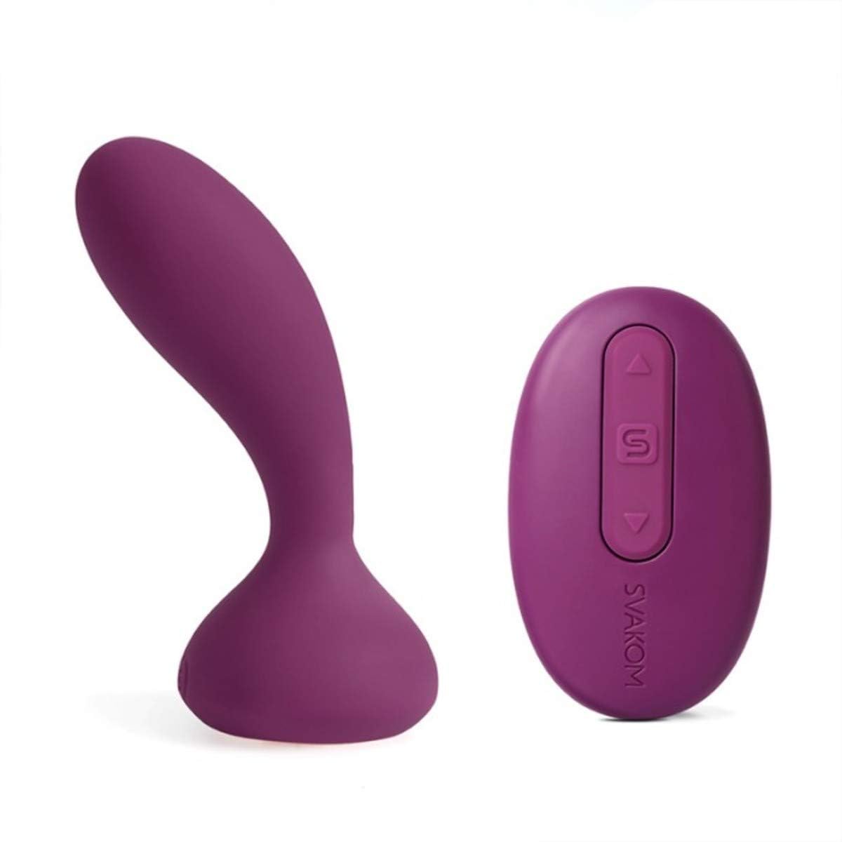 SVAKOM Julie Powerful Anal Plug with Remote Control, Purple