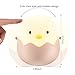 Qwifyu Kids Night Light, Cute Creative Egg Shell Baby Night Light with Touch Sensor, Nursery Night Lights, Kawaii Desk Accessories, Room Decor for Boys Girls Kids Gifts