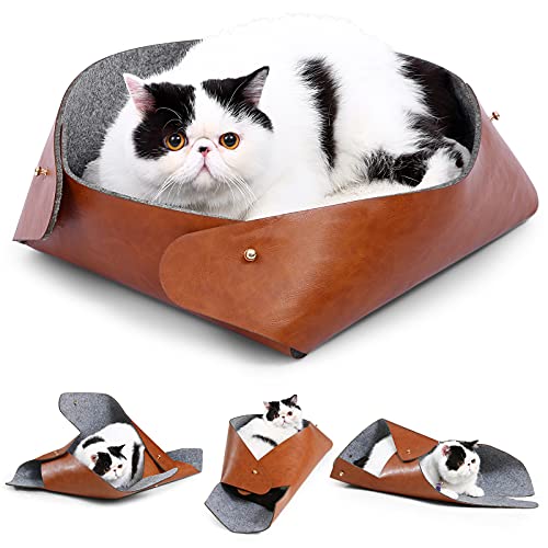 AutumnStory Cat Bed for Indoor Cats, Cat Beds&Furniture, Kitten Bed