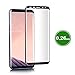 EverDigi Samsung Galaxy S8 plus Screen Protector, Tempered Glass, 3D Full Screen Coverage, Anti-Scratch Curved Edge, Ultra Clear 9H Hardness, Black
