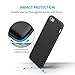 FIESAND SlimShell, Light Protective Case Compatible with iPhone 6 Plus/iPhone 6s Plus (Black)