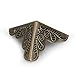 Owfeel 8pcs 25mm Antique Bronze Corner Decorative Corner Box Corner Corner Pad Corner Protector